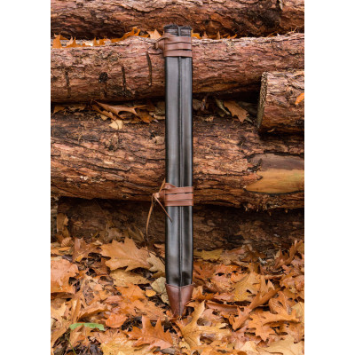 Sword Scabbard, Large, Right-handed, Leather Details - made of appr...