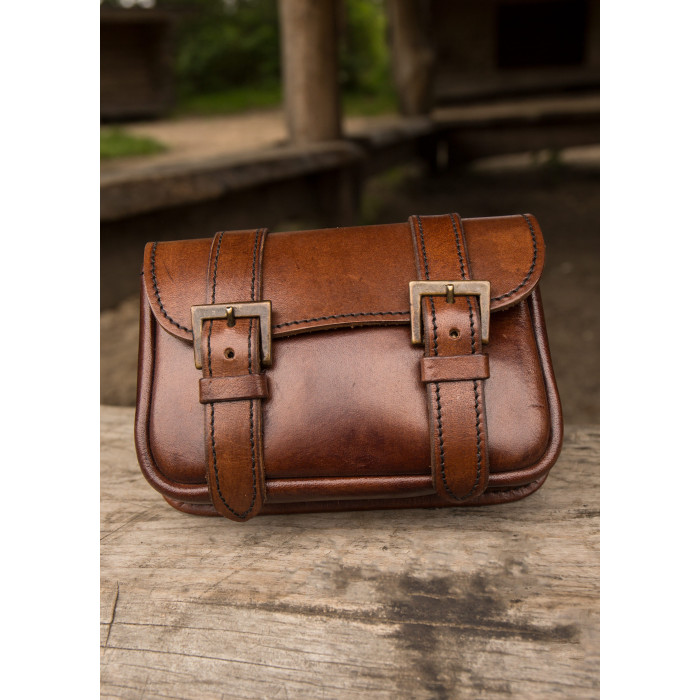 Borsa Warrior in pelle, media Inizio