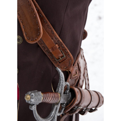 Pirata Baldric, Couro, Porta-espada InícioInício