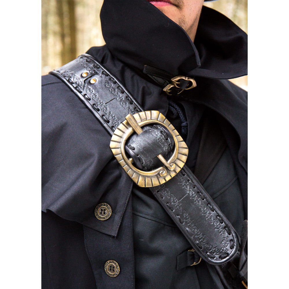 Baldric pirata, cuoio, portaspada Inizio