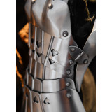 Gantelets gothiques (paire), acier Commencement