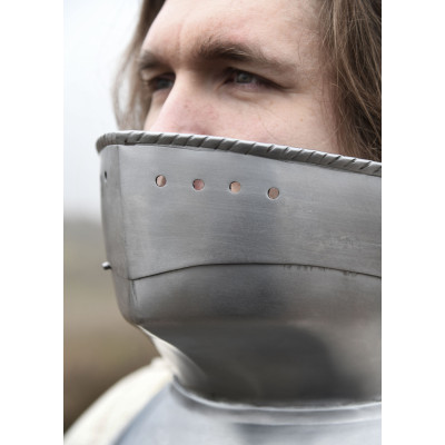 Bevor medieval, aço de 1,2 mm InícioInício