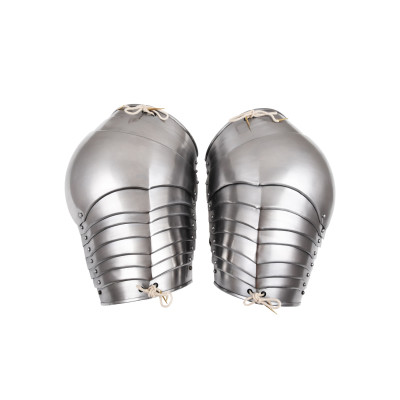 Spallacci Medievali, Protezioni per le Spalle, Coppia, Acciaio 1,2 ...