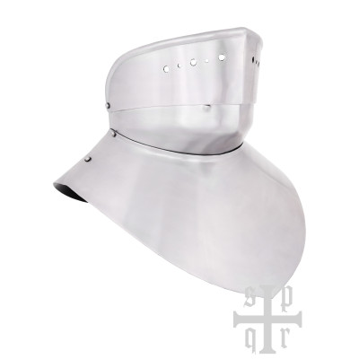 Bevor de la fin du Moyen Âge avec pointe, acier de 1,6 mm Commencement