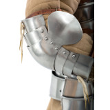 Gomito flottante, acciaio lucido, coppia Inizio