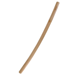 Shirasaya Decorativo de 67,5 cm lâmina de aço com acabamento acetin...