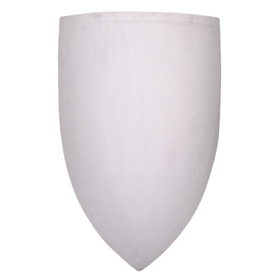 Bouclier médiéval noir uni, à personnaliser Commencement