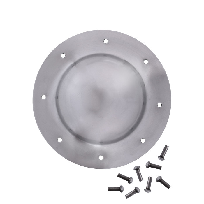 Scudo Boss con rivetti, 21,5 cm Inizio