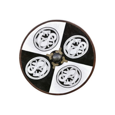 Escudo vikingo madera y acero Inicio