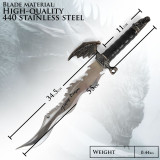 Dague dragon volant Commencement