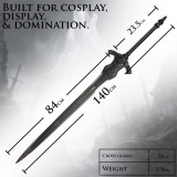 Dark Souls - Espada Grande de Artorias 140cm InícioInício