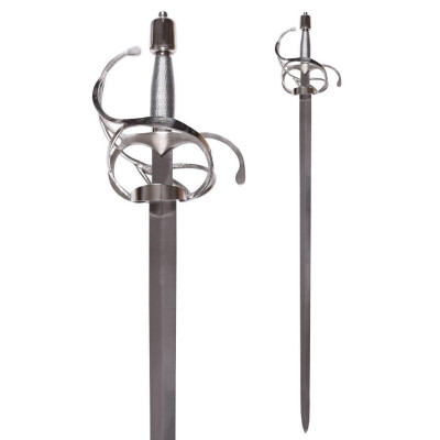 Rapier sword with wide blade  - 1
