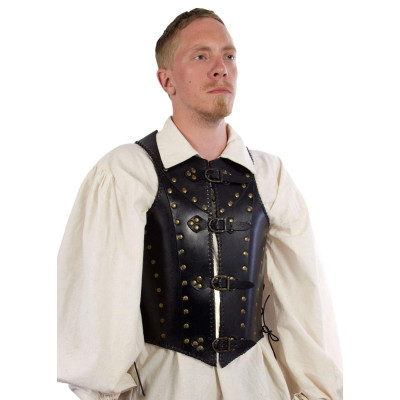 Armure de cuir noir  - 1