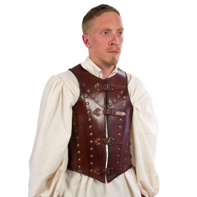 Brown leather armor  - 1