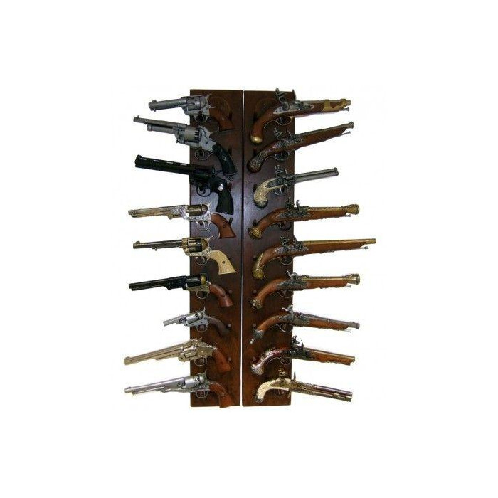 Doppio supporto per appendere i 18 pezzi  - 1