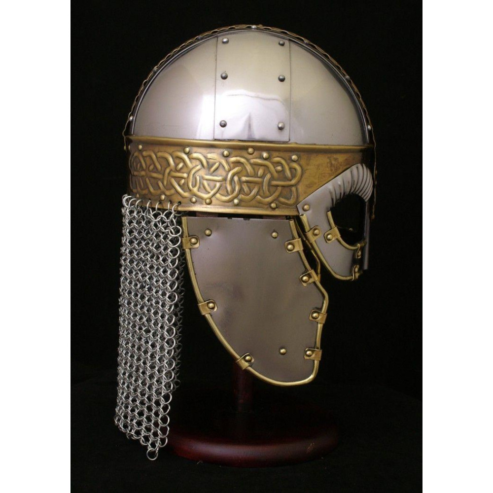 Casco Spectical Beowulf con protezioni per le guance e aventail  - 2