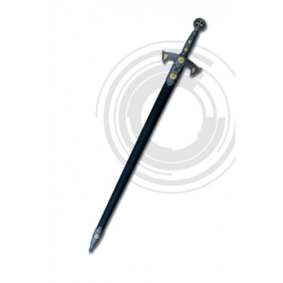 Templar sword with sheath  - 1