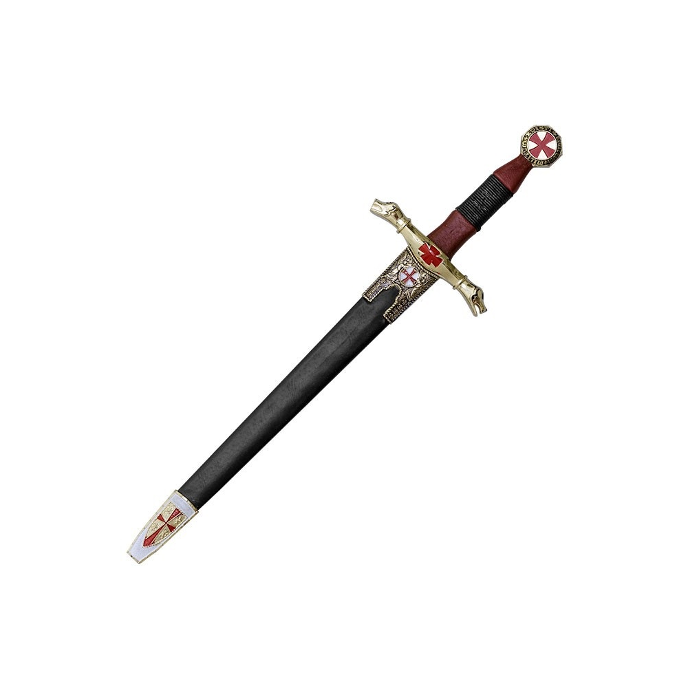 Adaga Templaria com cruz com bainha  - 3
