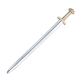 Golden Viking Sword in latex, Larp  - 1