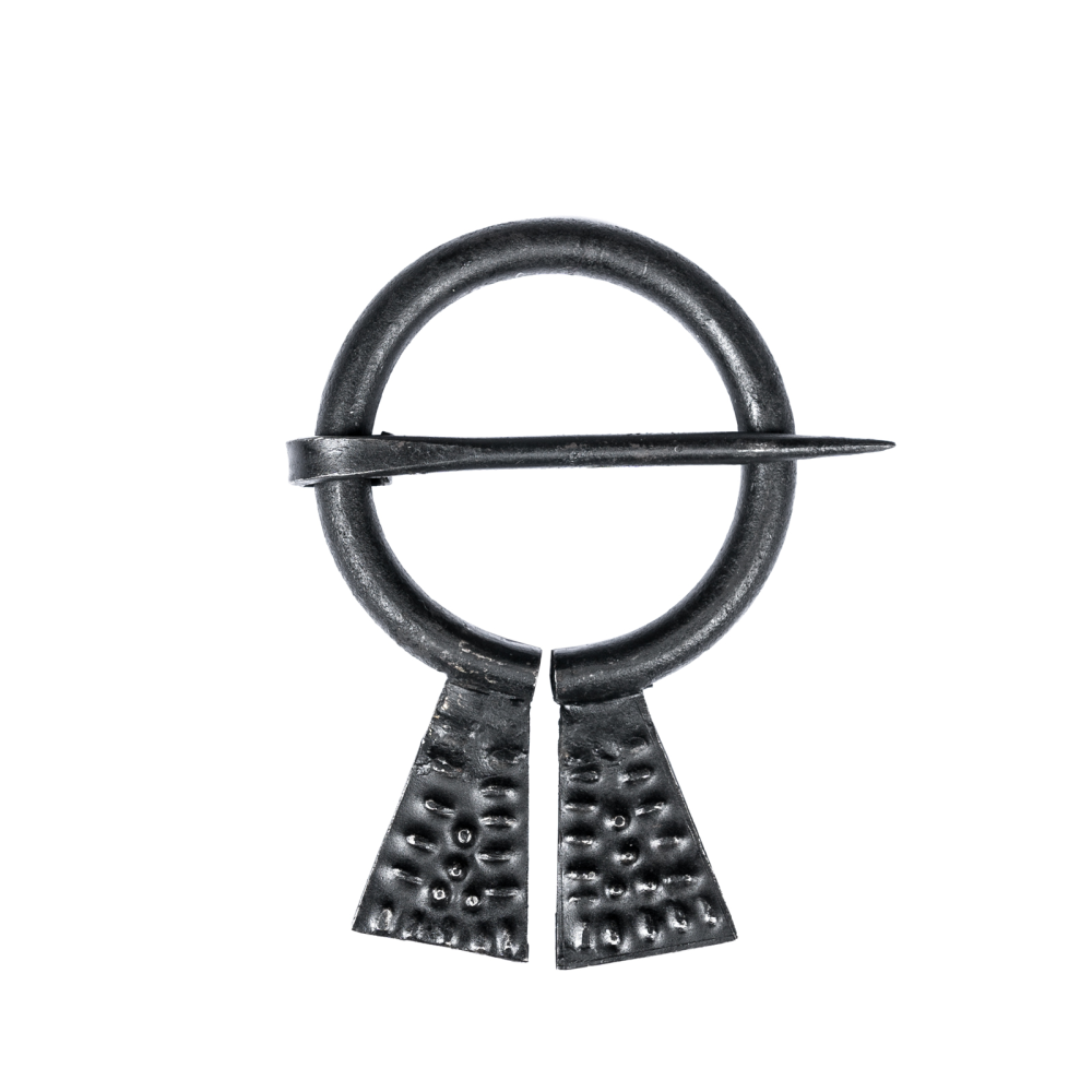 Handmade Viking round pin  - 1