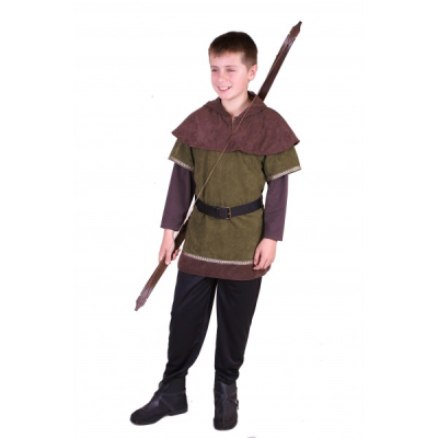 Fato medieval infantil Robin Hood  - 2