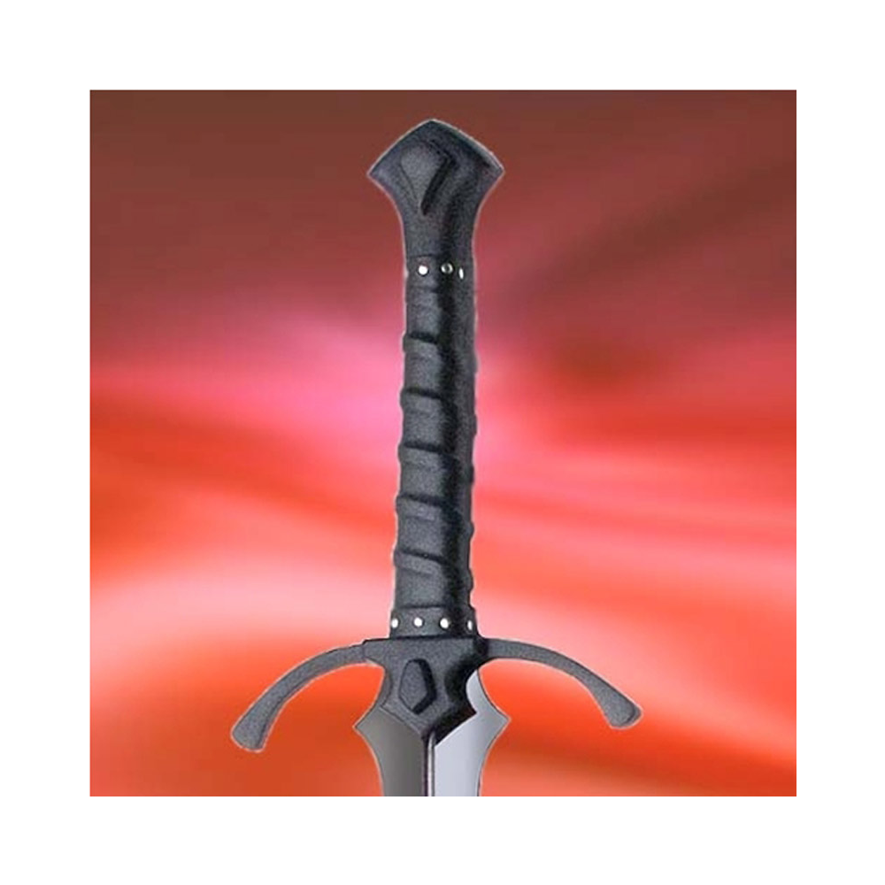Fantastic black sword with sheath  - 1