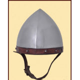 Capacete Archer, 1,6 mm de aço, com forro de couro  - 1