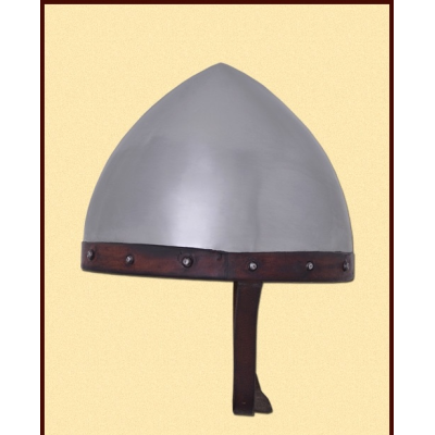 Capacete Archer, 1,6 mm de aço, com forro de couro  - 2