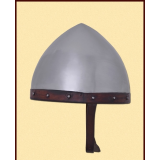 Archer helmet, 1.6 mm steel, with leather lining  - 2