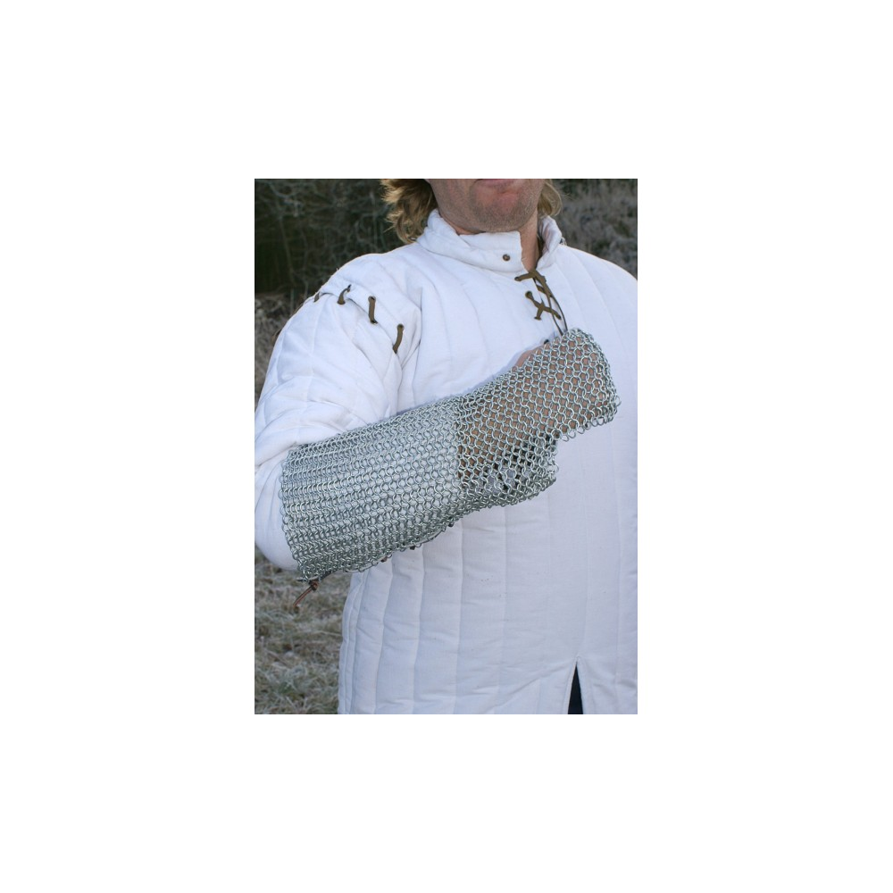 Braço de cota de malha de proteção medieval  - 1