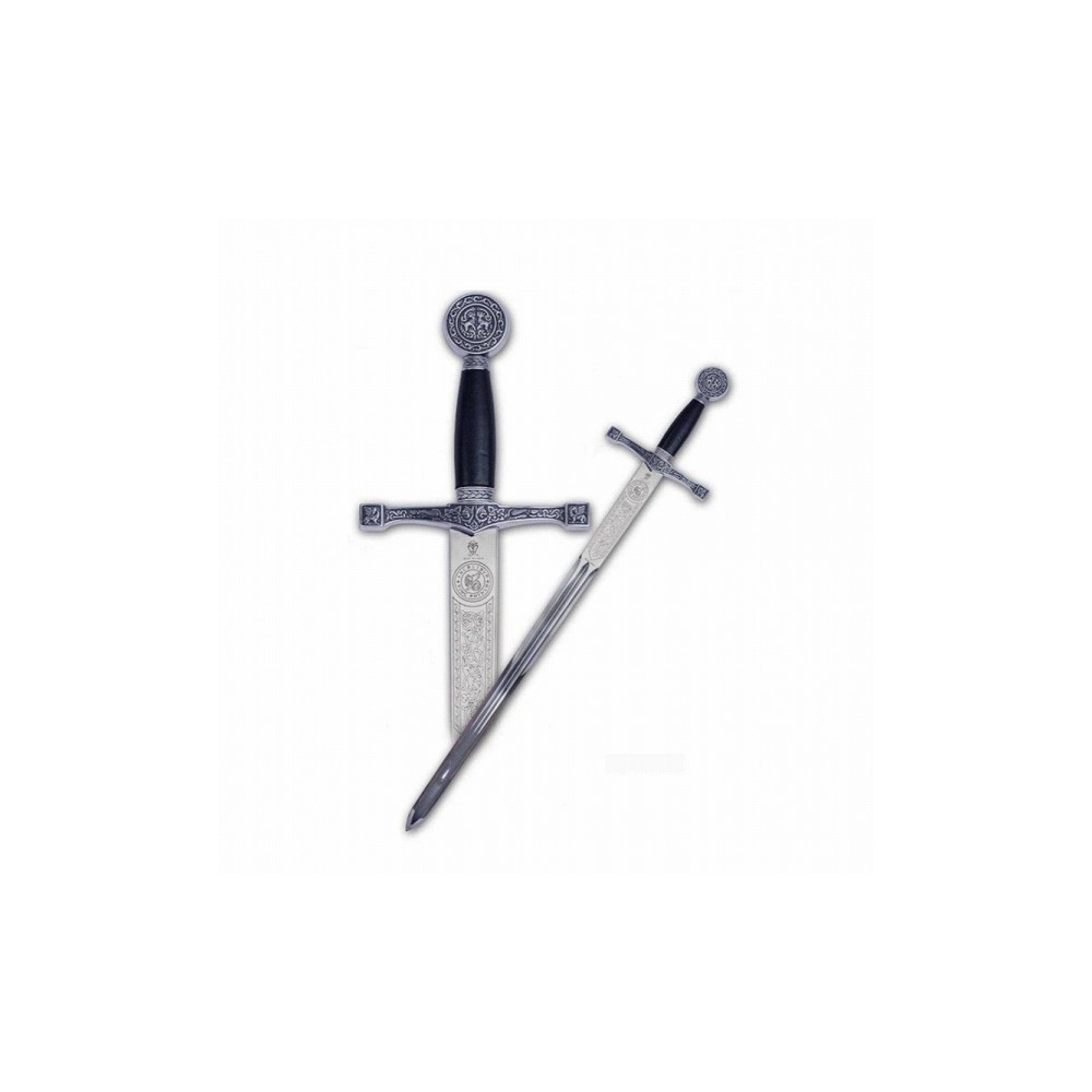 Espada Excalibur prata cadete  - 2